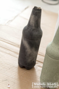 Bierflasche aus Beton