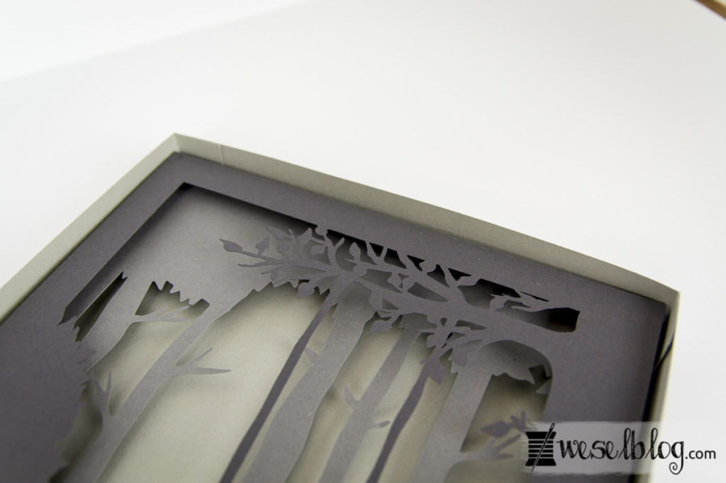 3D Bild aus Papier basteln freebie
