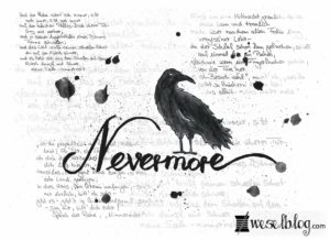 Nevermore-der-rabe-lettering